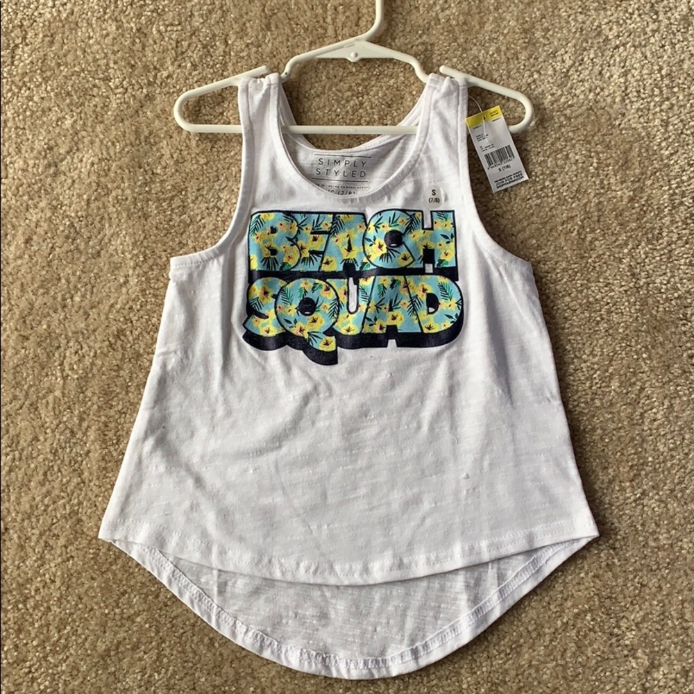 Kids girls tank top
